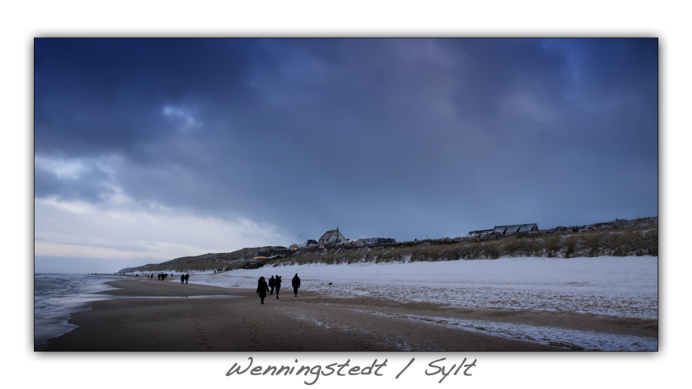 strand von Wenningstedt auf Sylt