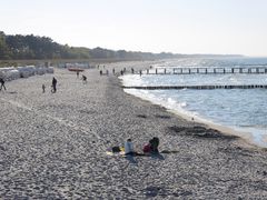 Strand von Zingst im Mai (Vorsaison)