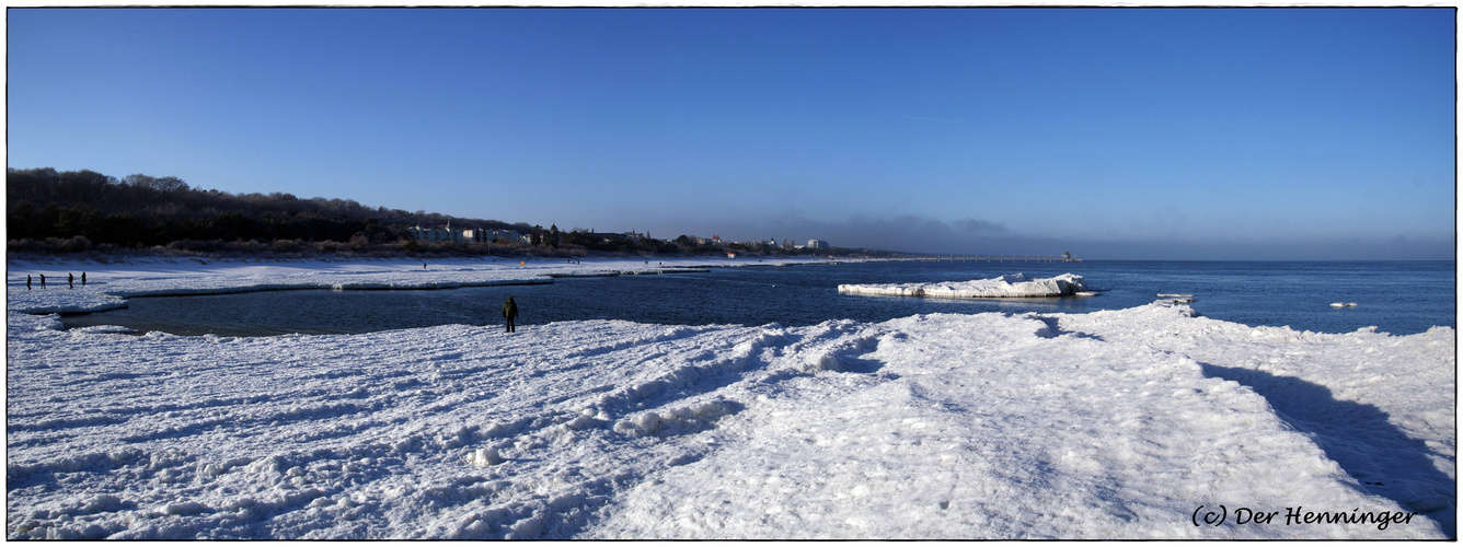 Strand von Zinnowitz / 3.Jan.2011