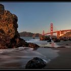 Strand vor der Golden Gate Bridge