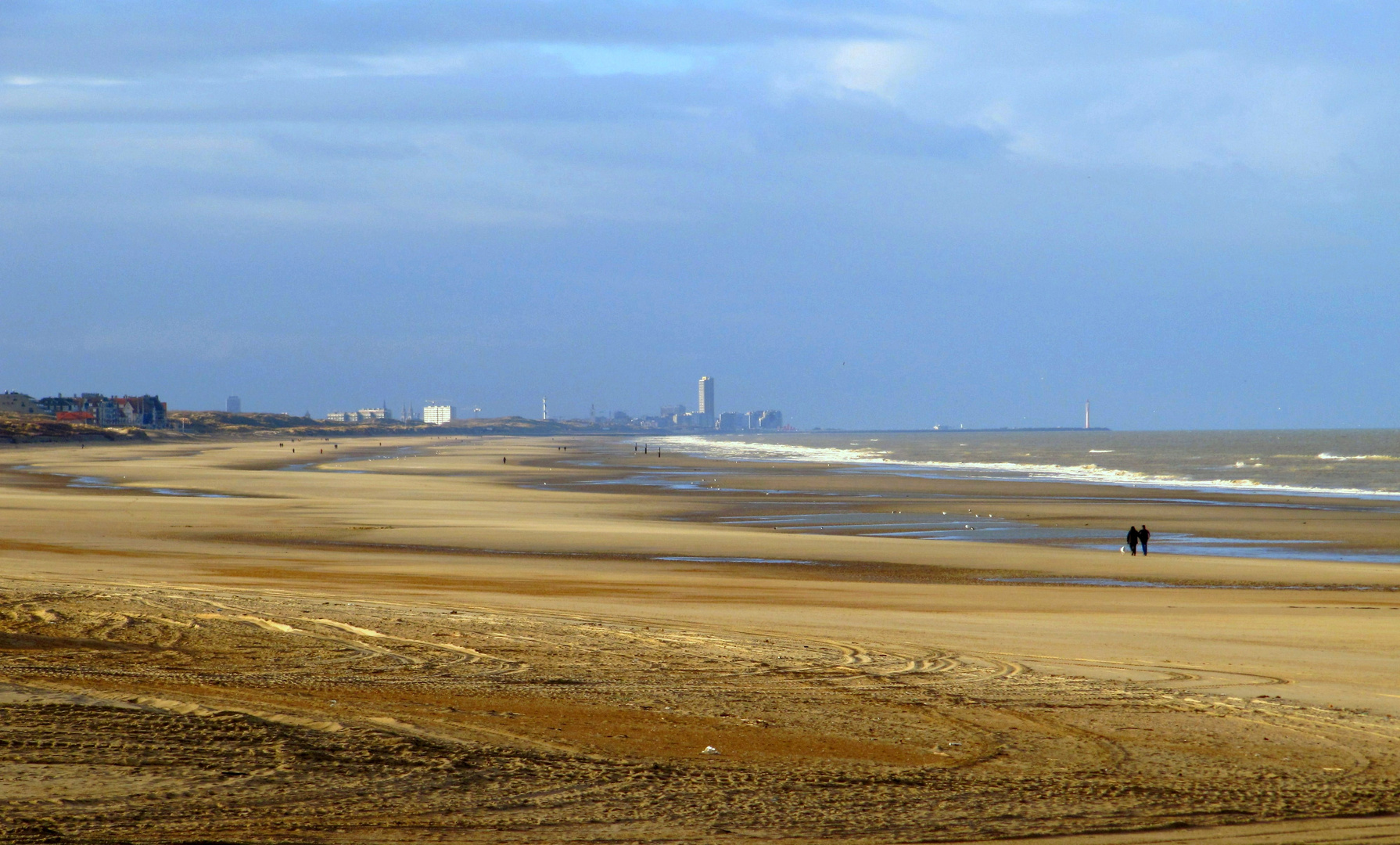 Strand-Wanderung