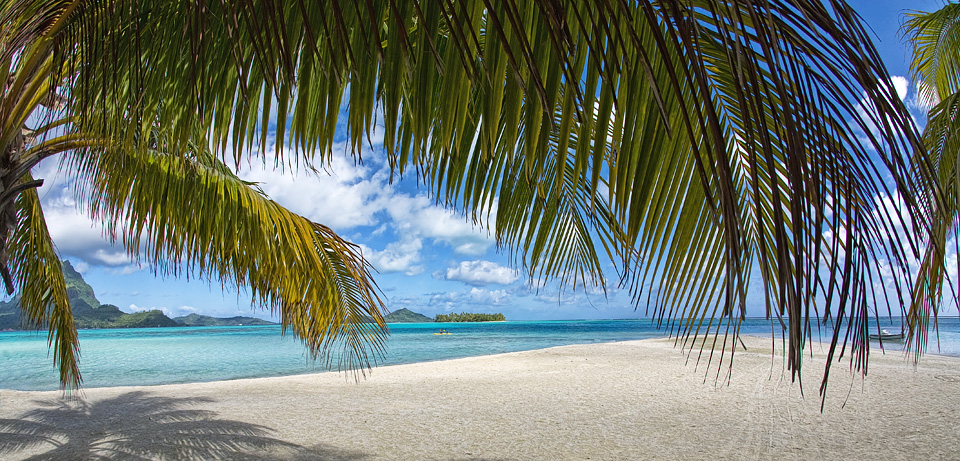 Strand wie auf einer Postkarte