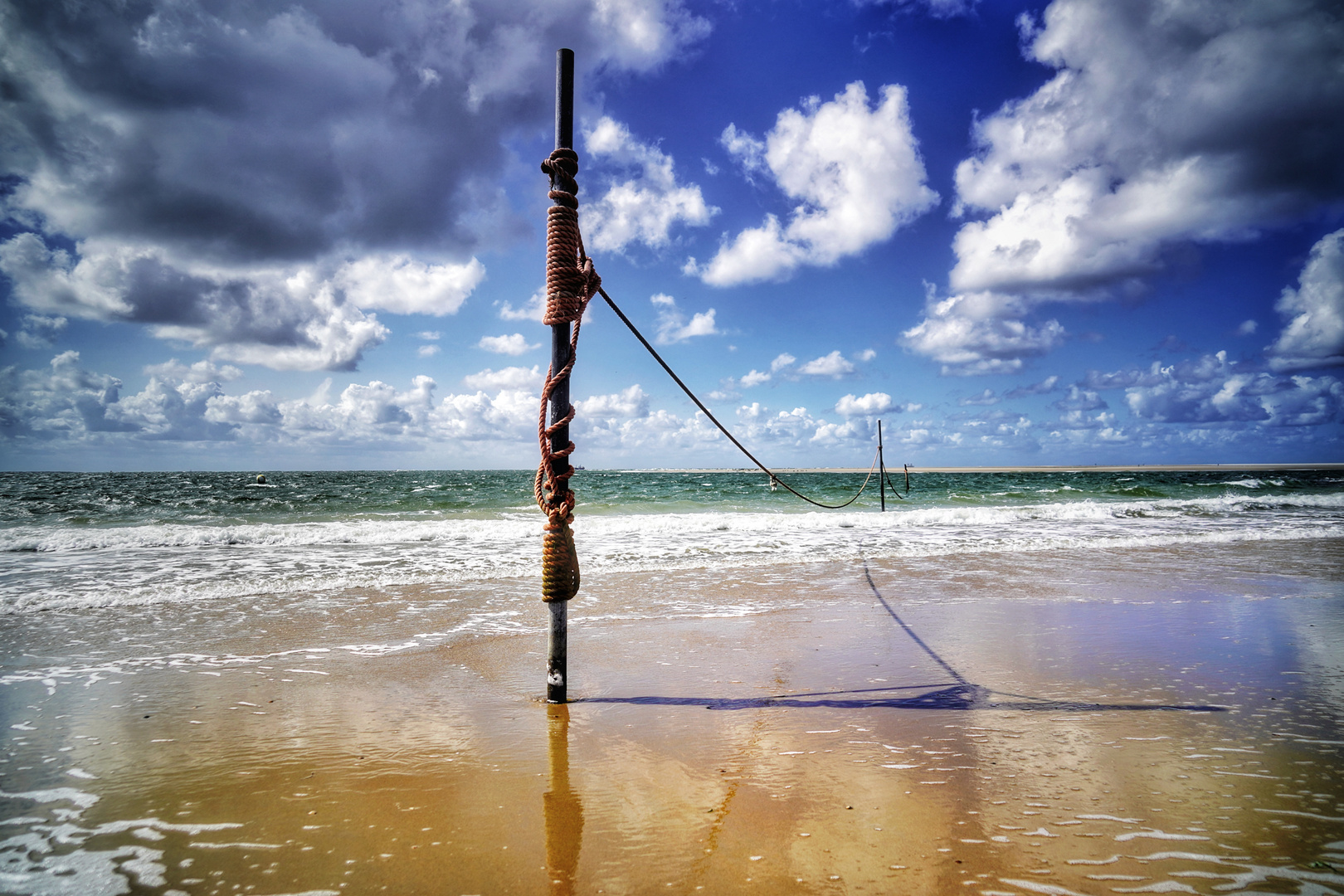 Strand, Wolken, Meer... 