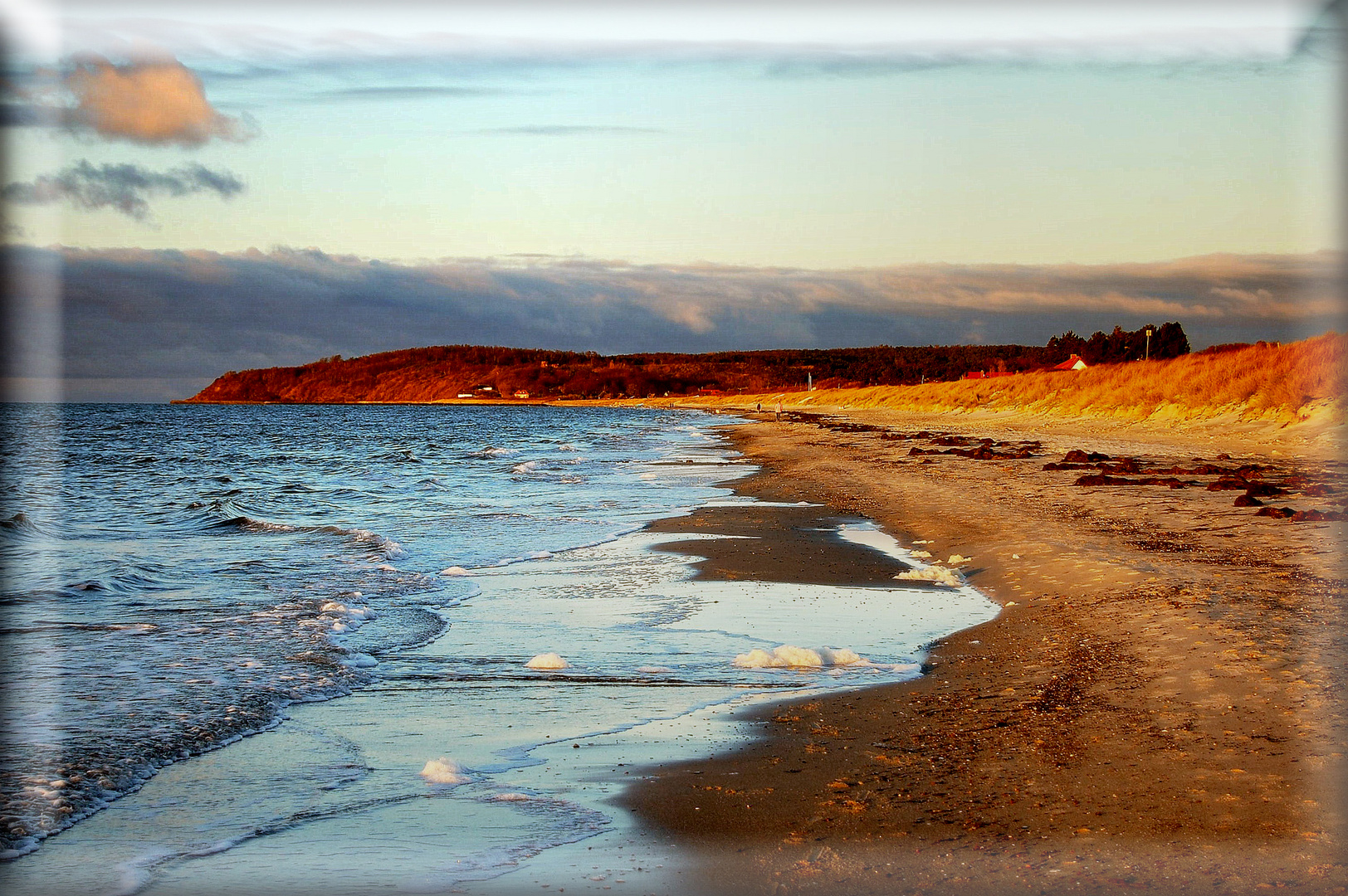 Strand zum ABEND INSEL HIDDENSEE