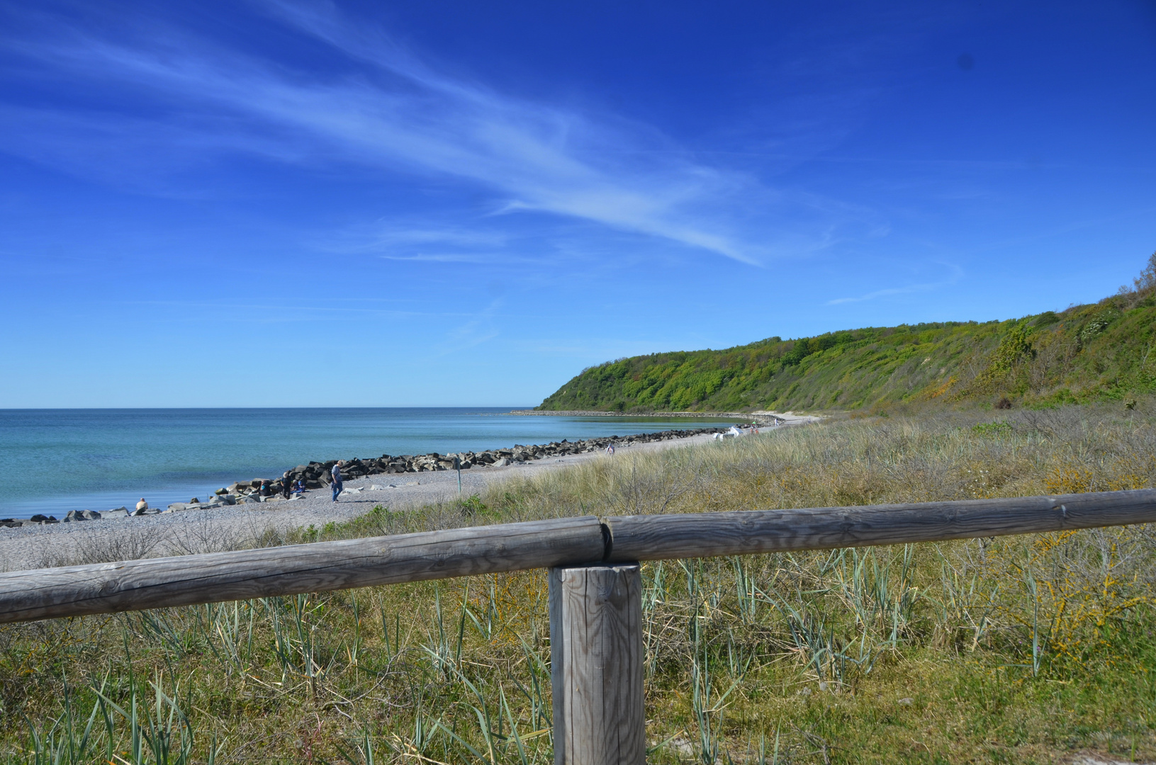 Strand zur Hucke  Insel Hiddensee Mai .2024