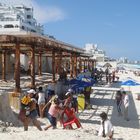 Strandabschnitt der Einwohner Cancun´s