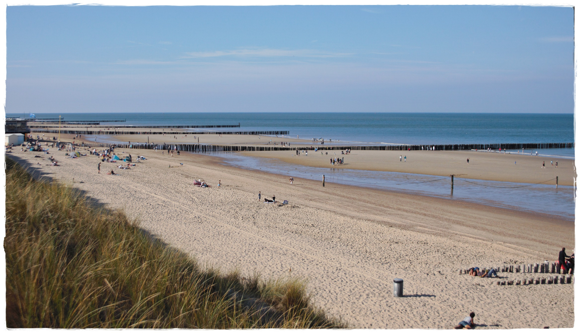 Strandabschnitt in Domburg