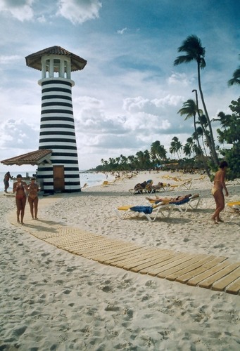 Strandanlage des Hotels