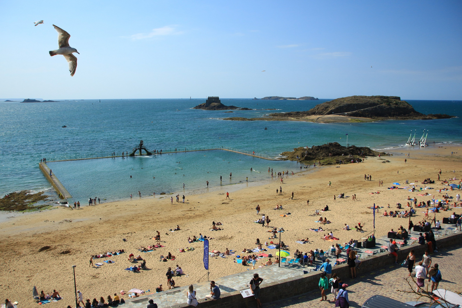 Strandansichten Saint-Malo