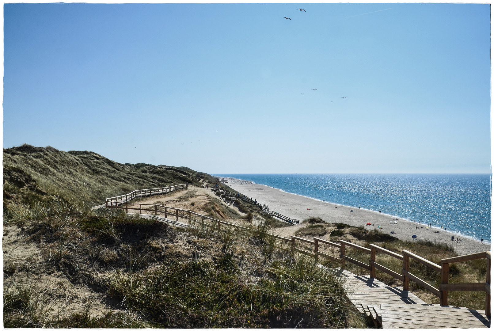 Strandansichten von oben ...