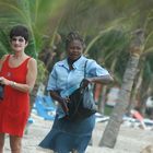 Strandarbeit in Cabarete