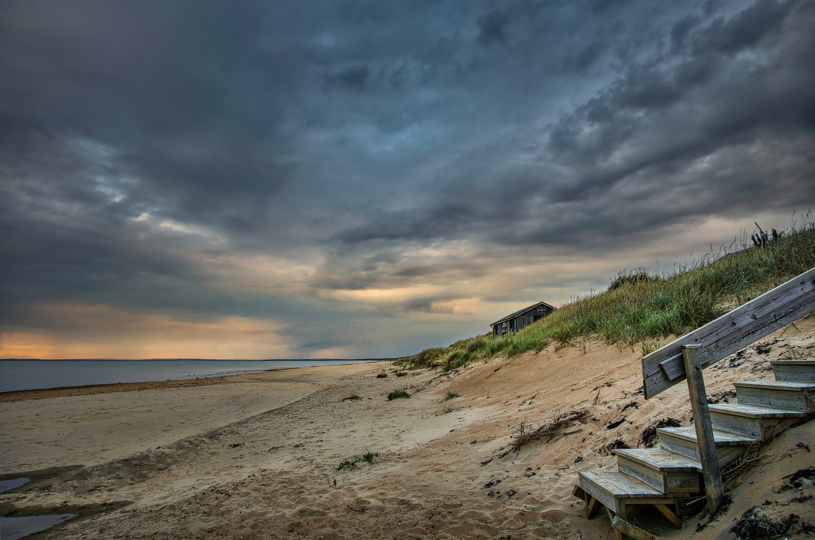 Strandaufgang in Melby-Schweden