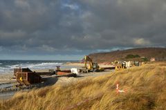 Strandaufspülung