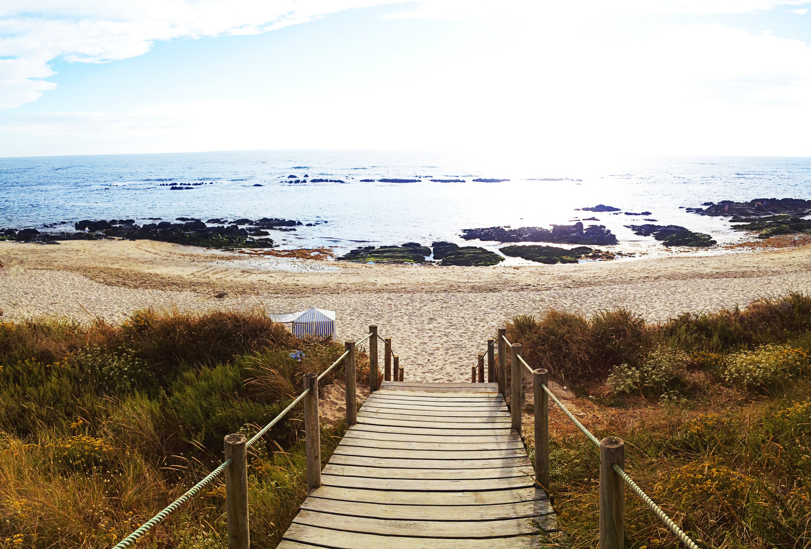 Strandausblick in Portugal 2013