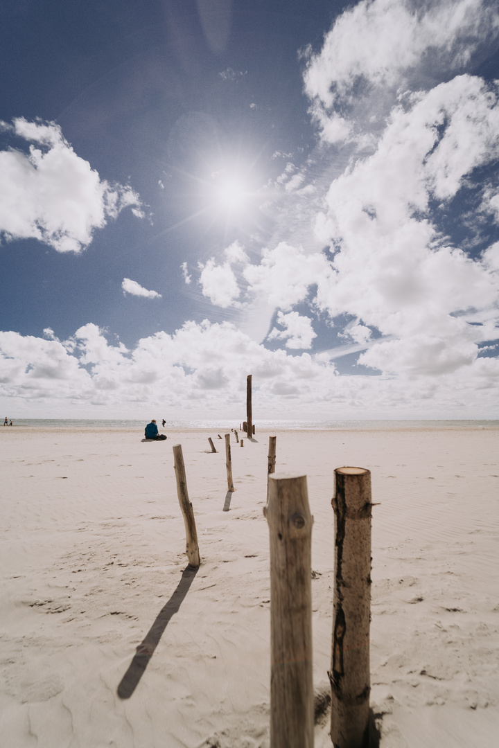 Strandaussicht in Blavand /DK