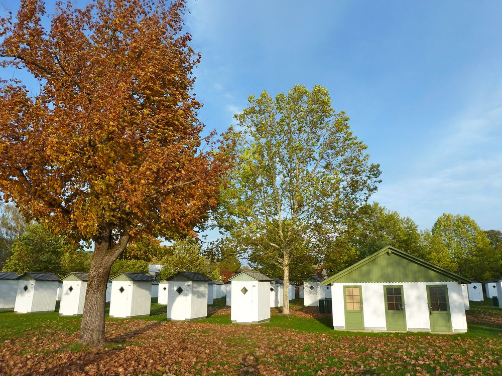 Strandbad im Herbst