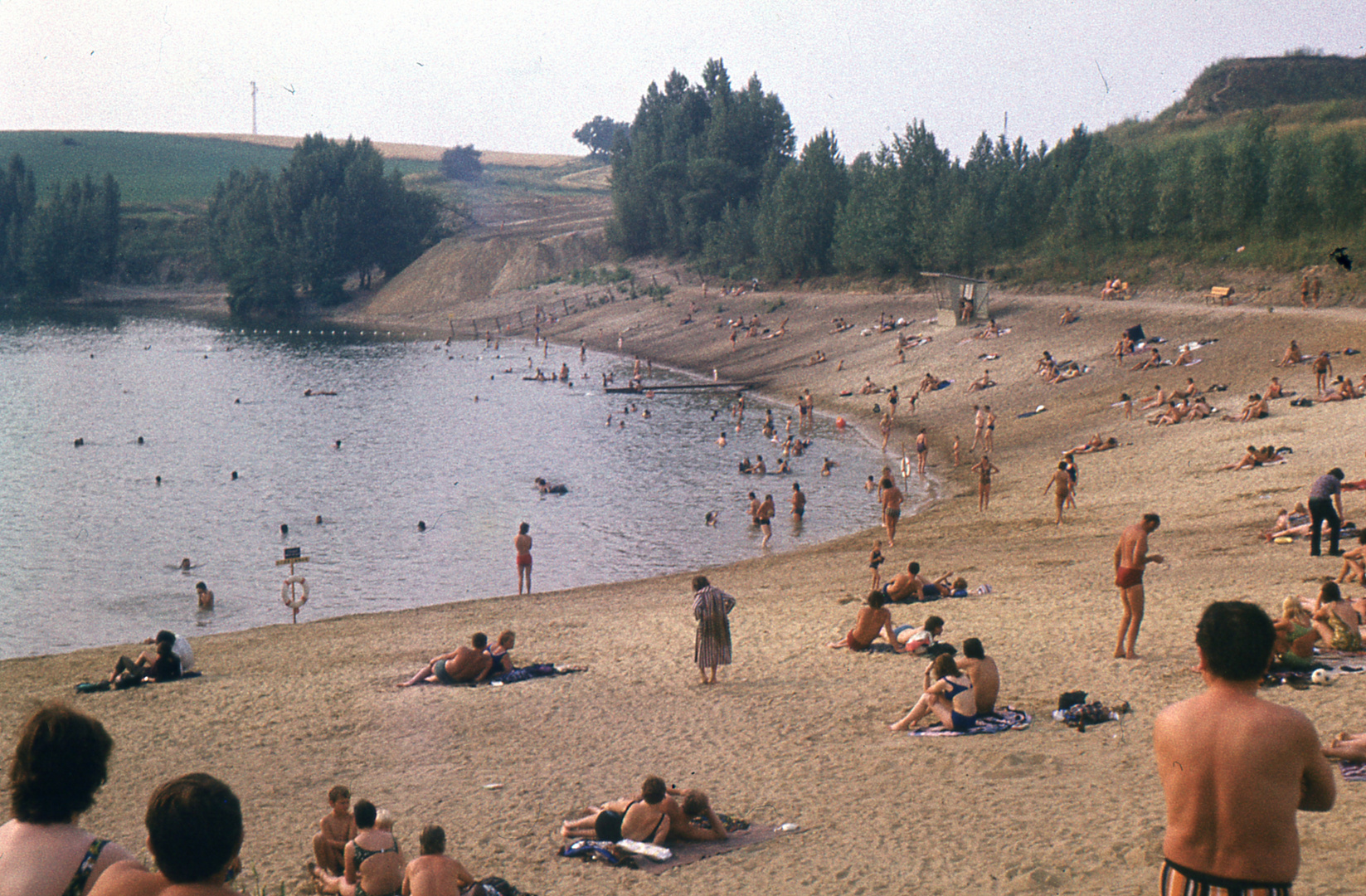 Strandbad Kretschau,Kr. Zeitz, 1973
