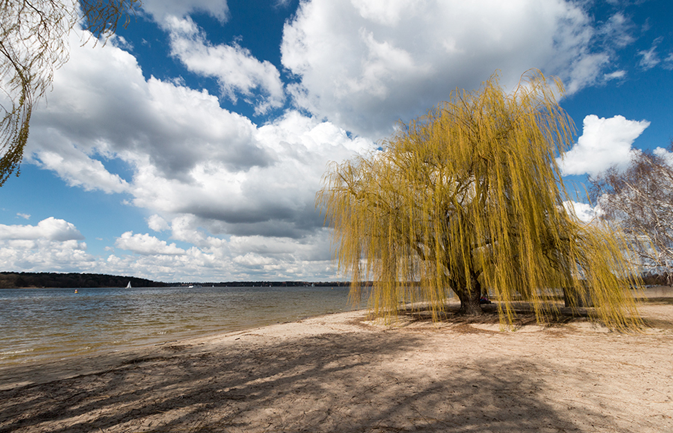 Strandbad Wannsee im April