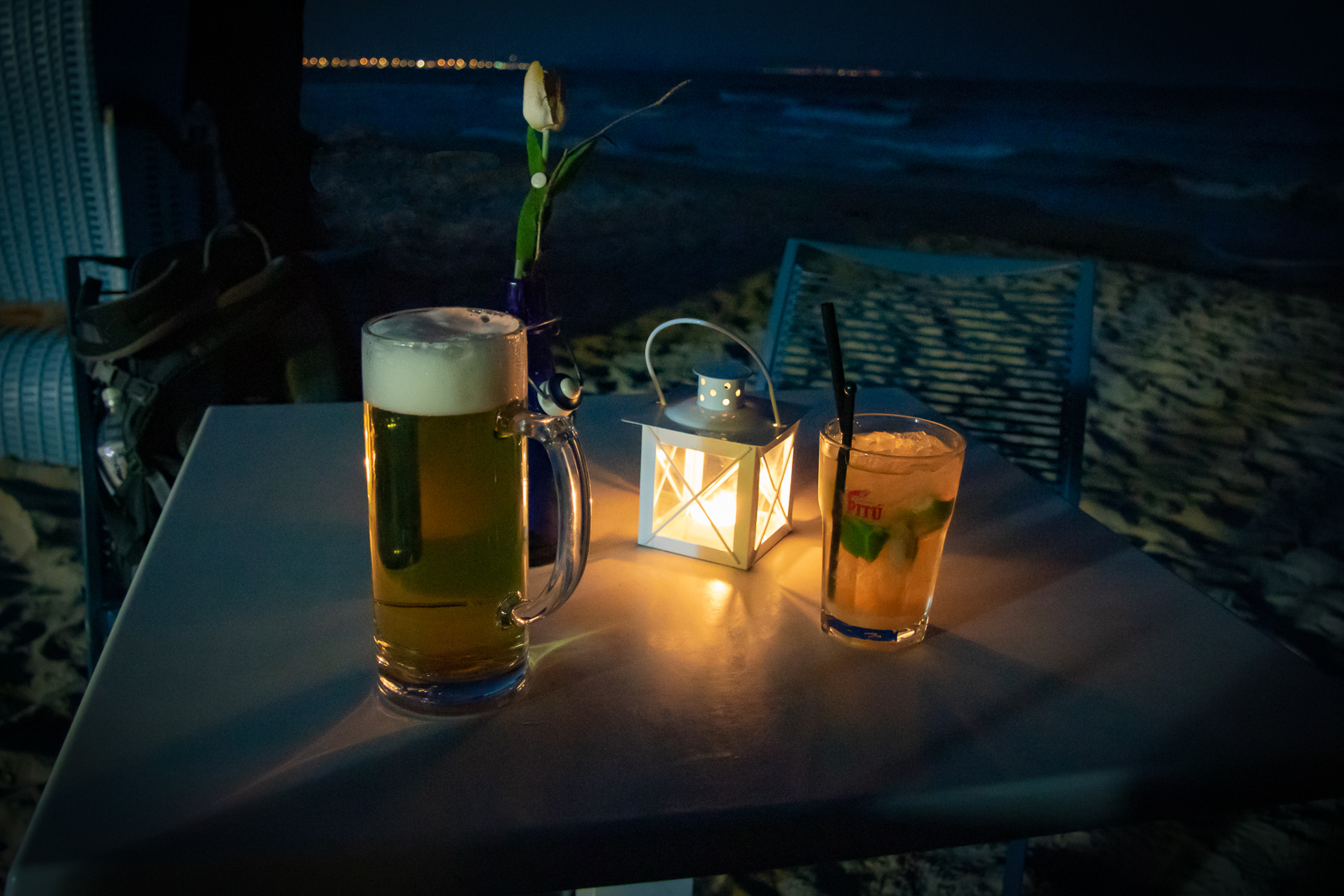 Strandbar an der Ostsee