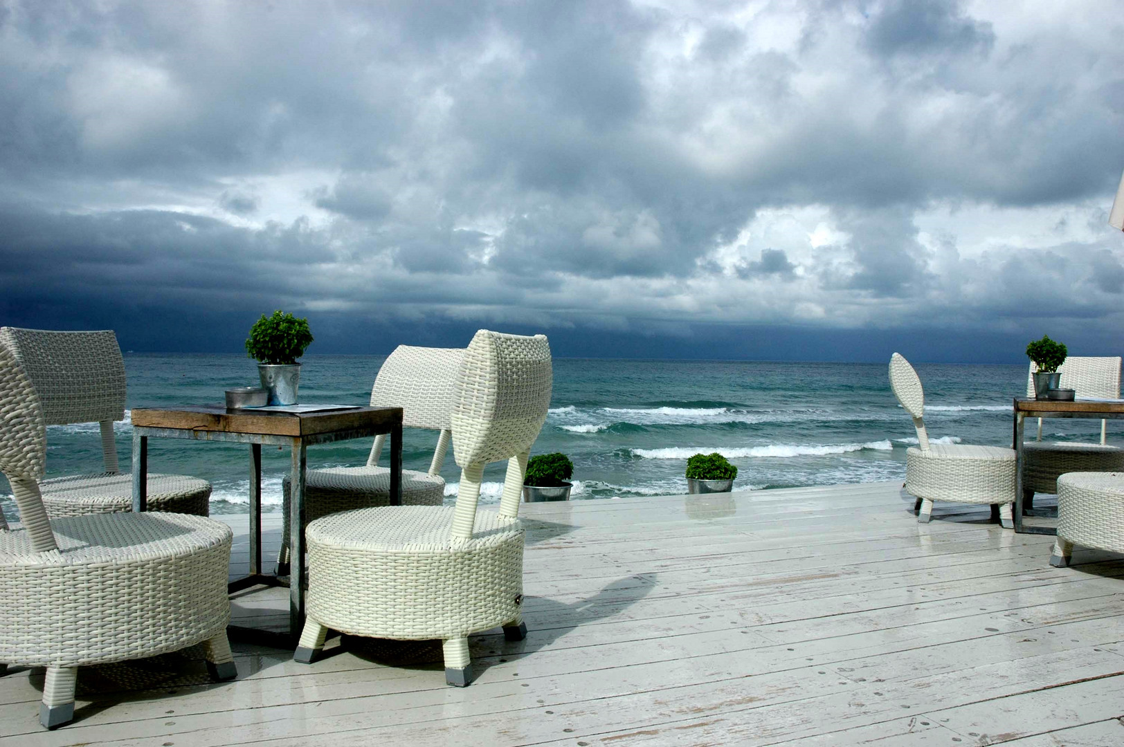 Strandbar auf Chalkidiki