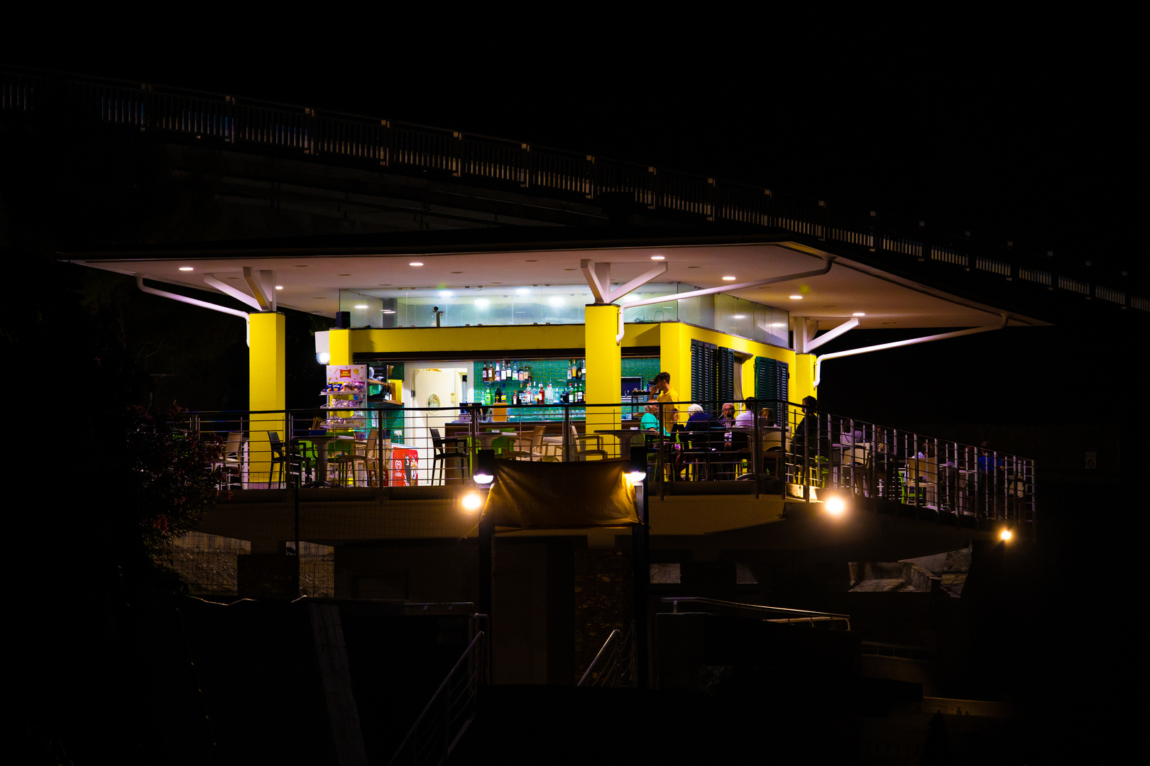 Strandbar in Arenzano