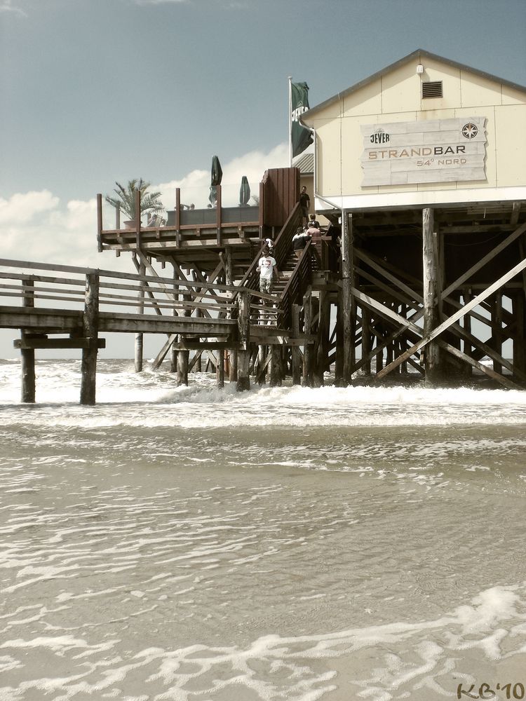 Strandbar in St.Peter-Ording