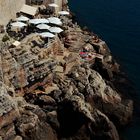 Strandbar....auf den Klippen der Altstadt von Dubrovnik