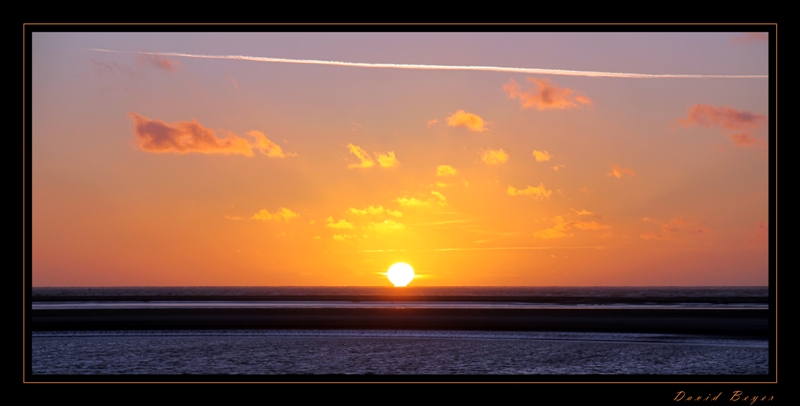 Strandbesuch am Abend