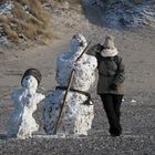 Strandbesucher