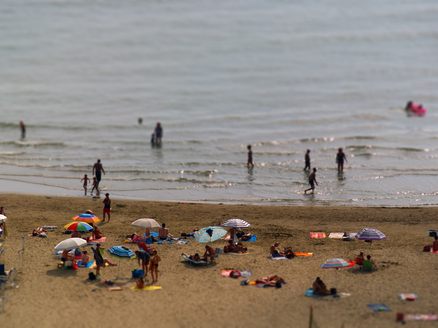 Strandbesucher