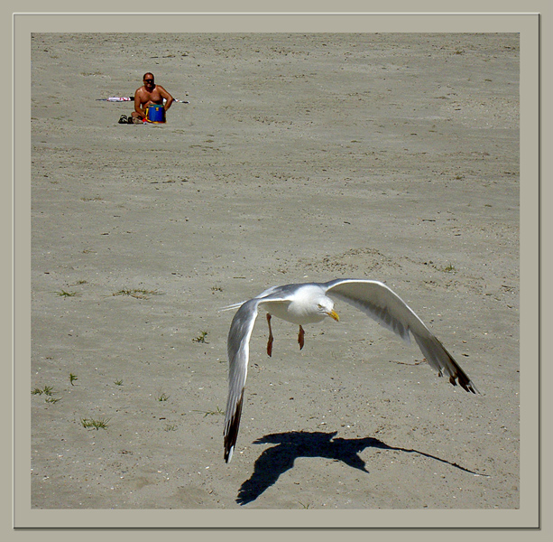 Strandbesucher