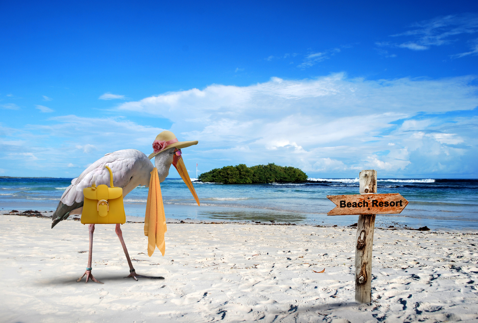 Strandbesucher