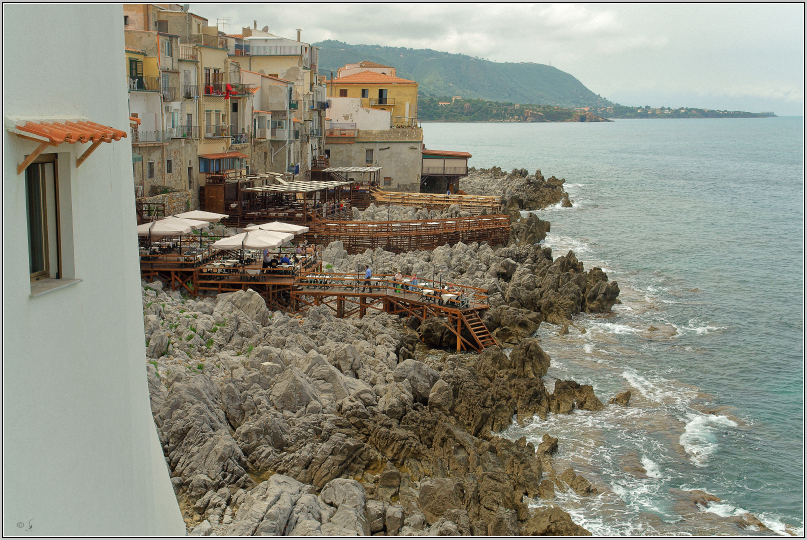 'Strandbetrieb' in Cefalu...