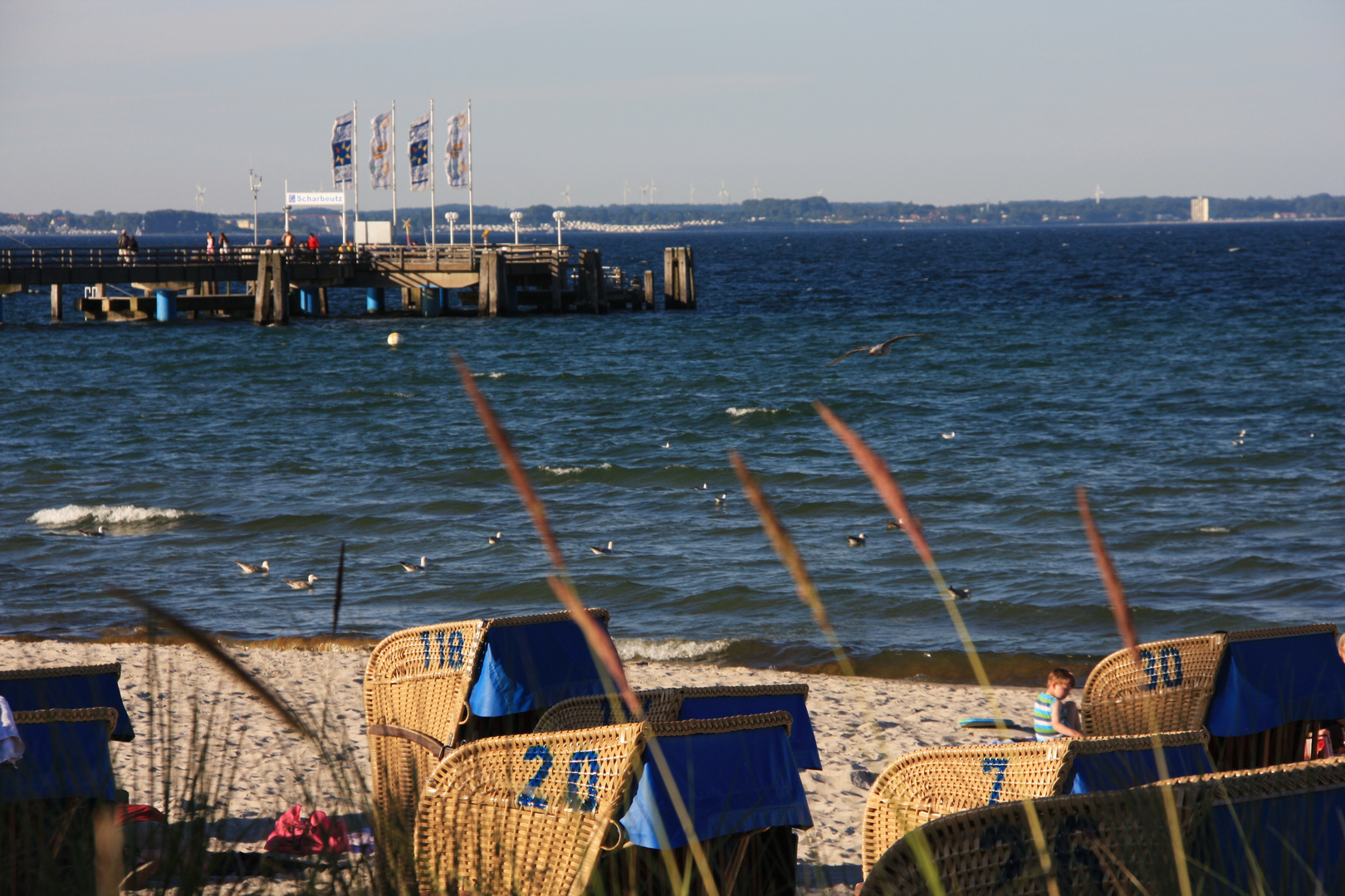 strandbild scharbeutz 28.06.2011