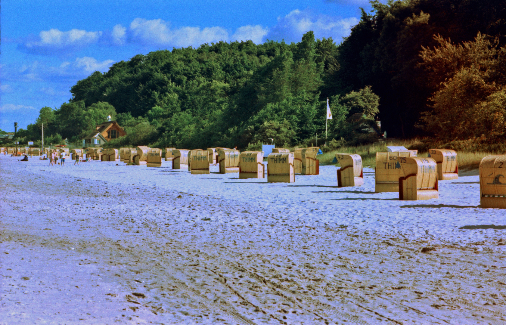 Strandbilder wie anno Tobak