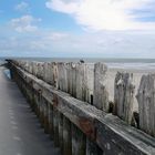 Strandbuhnenwand