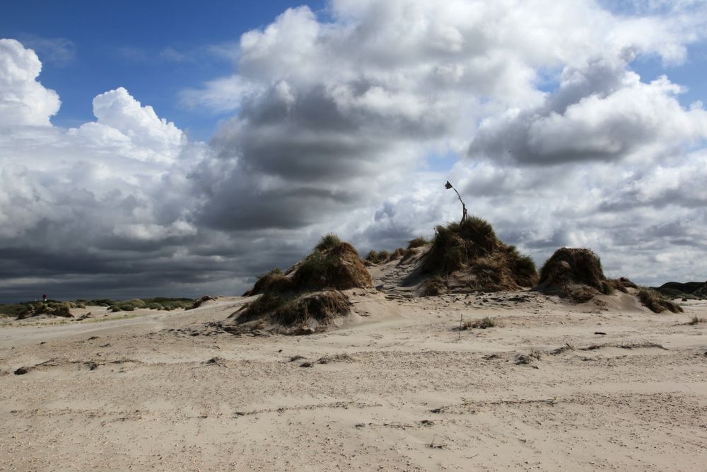 ... Strandburgen auf Amrum ...