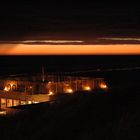 Strandcafe bei Nacht