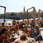 Strandcafe in Budva