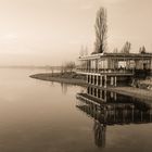 Strandcafe Mettnau im Winter