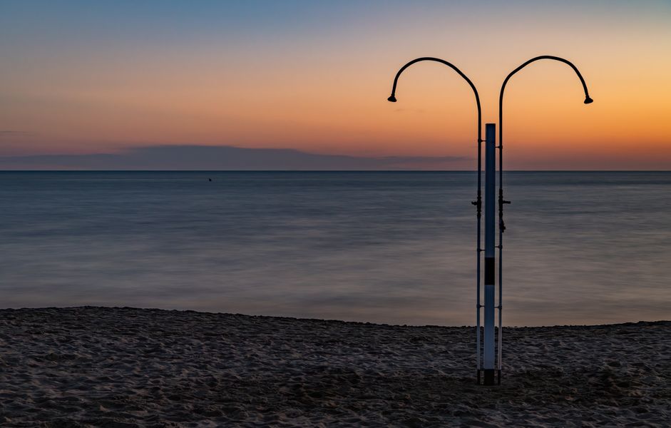 Stranddusche