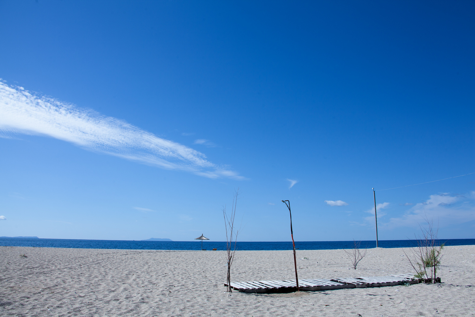 Stranddusche