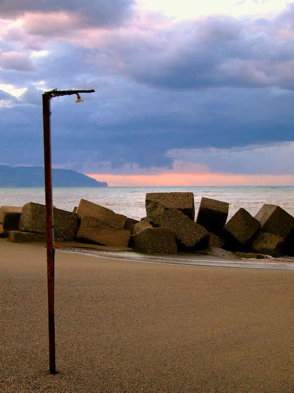 Stranddusche