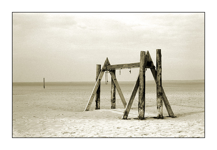 Stranddusche..