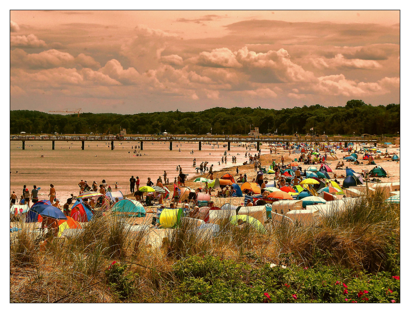 Strandeindrücke an der Ostsee