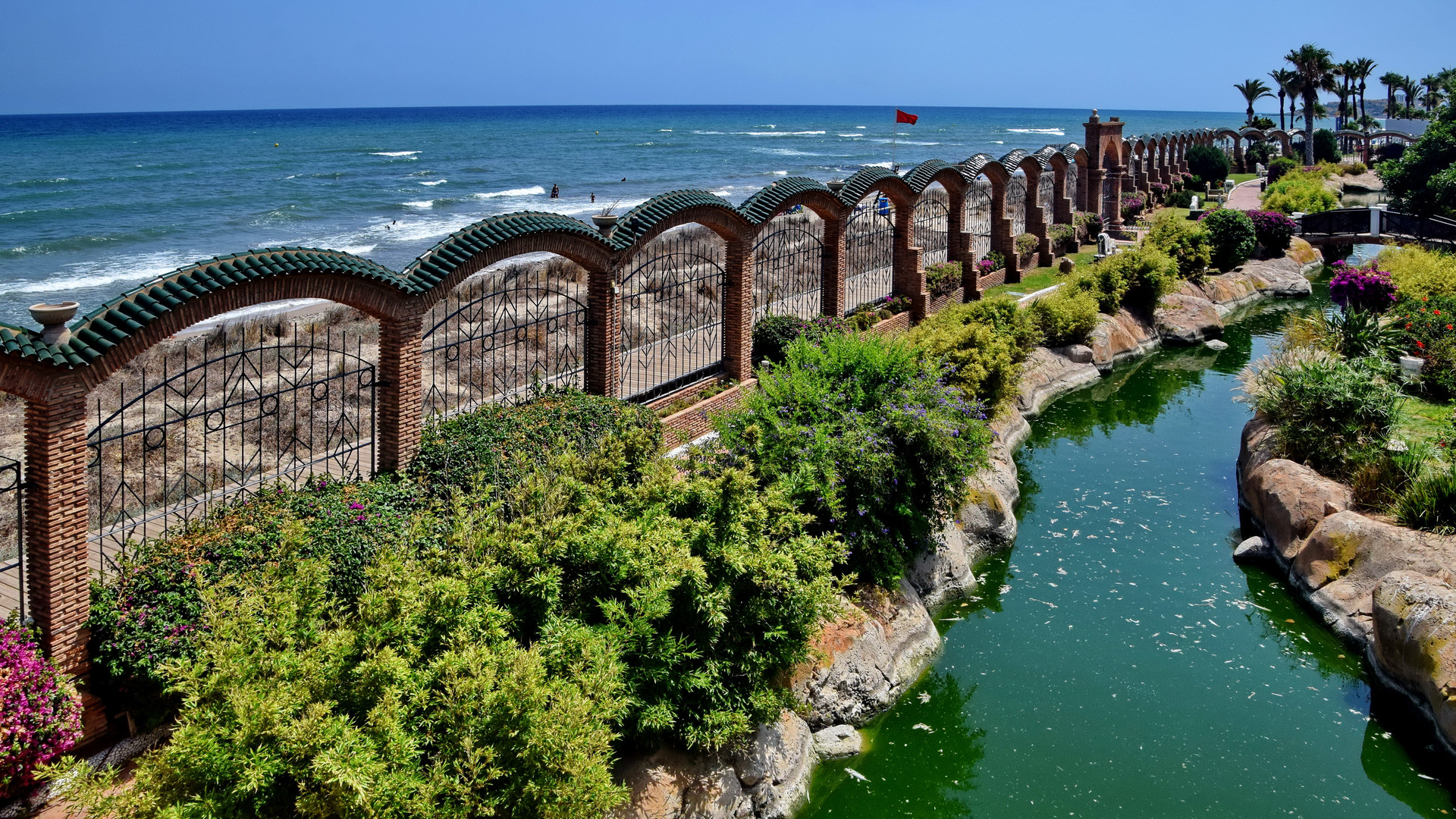 Strandgärten von Oropesa