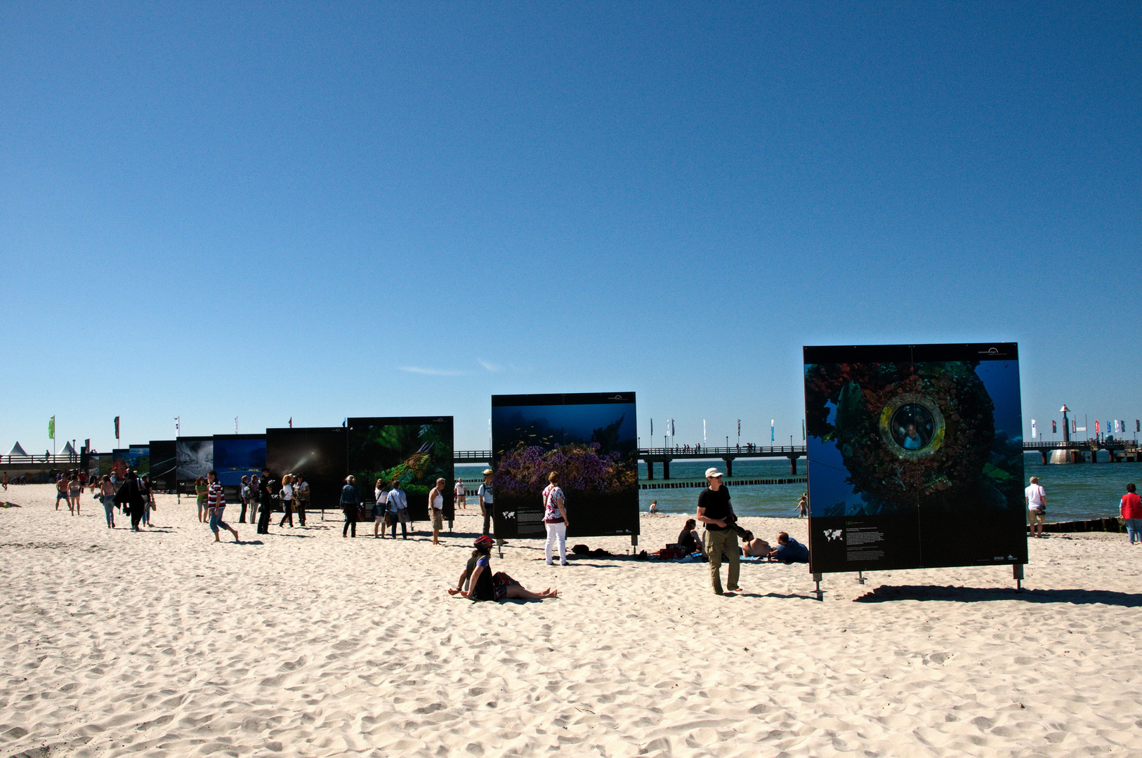 Strandgalerie in Zingst....