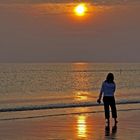 Strandgang am Abend