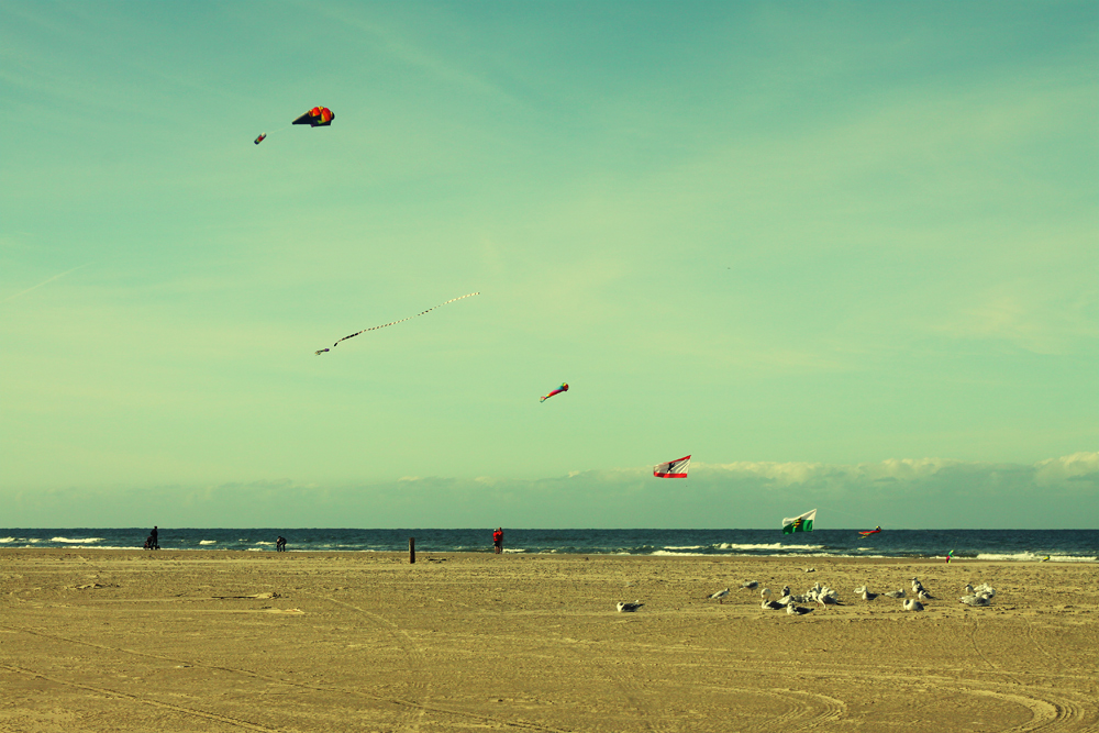 Strandgeschehen