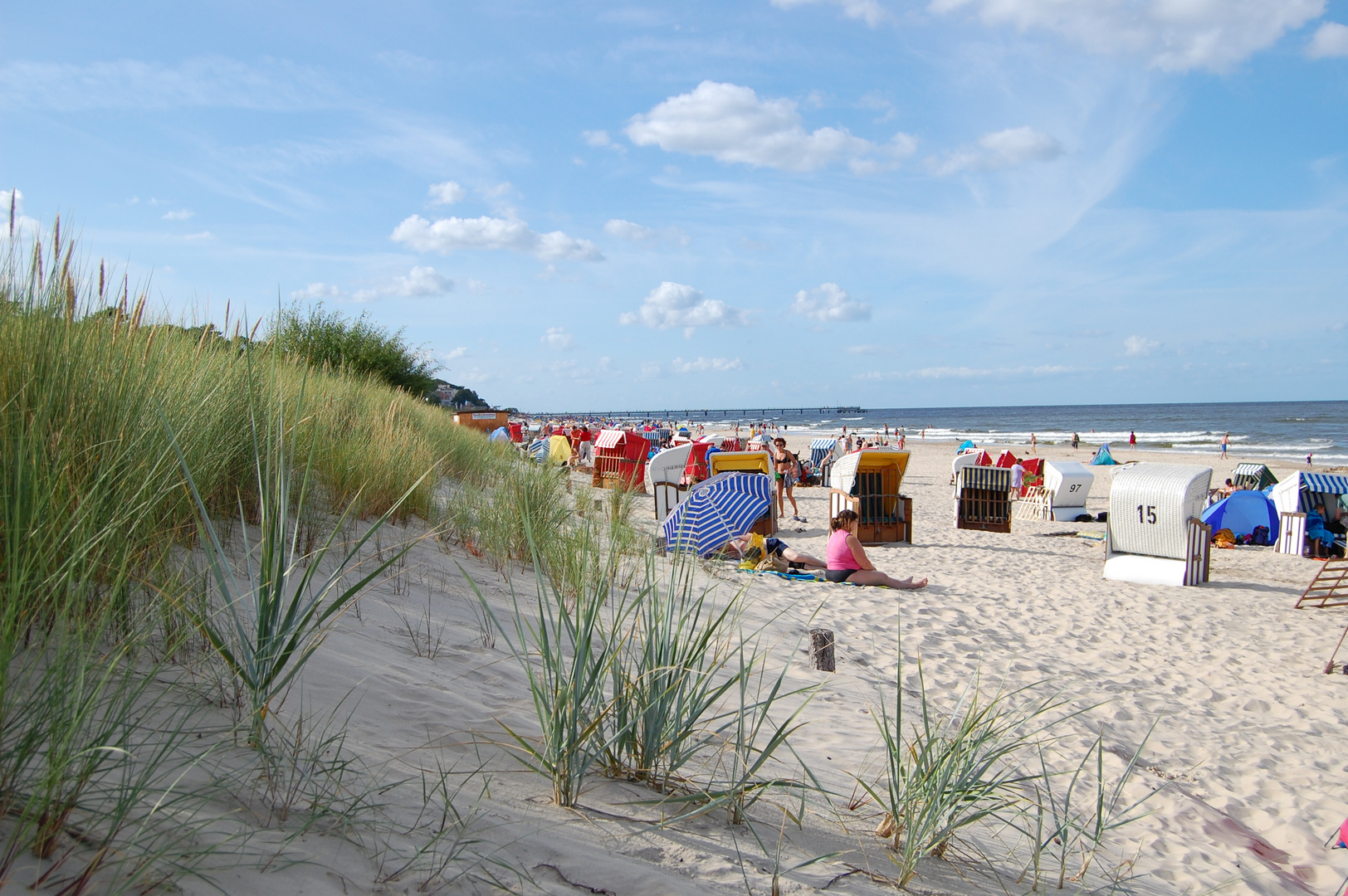 Strandgeschehen